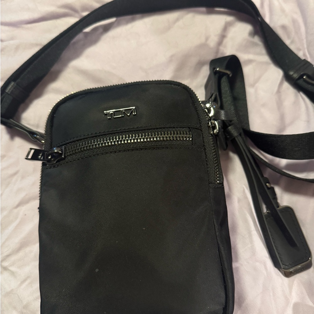 TUMI Black Persia Crossbody Bag